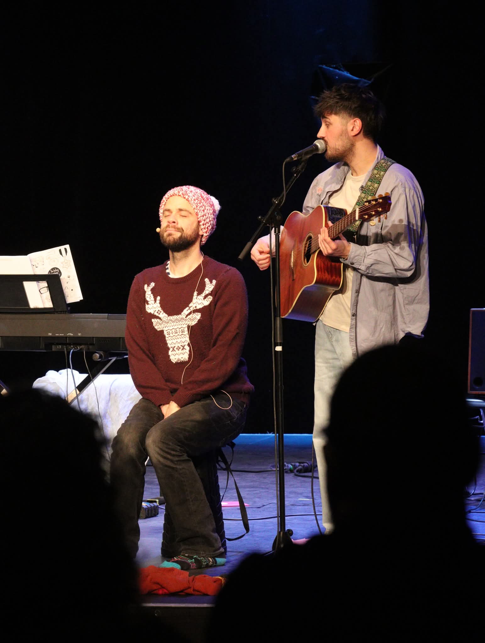 Léo et Tristan en spectacle